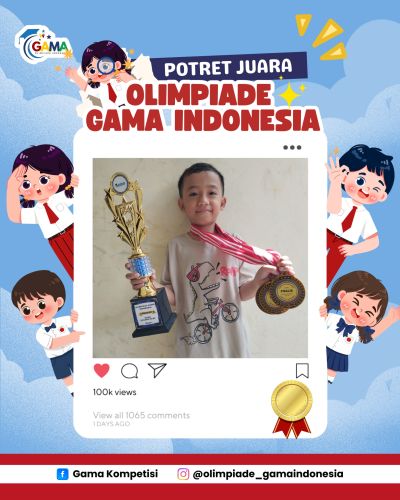 Potret juara 1