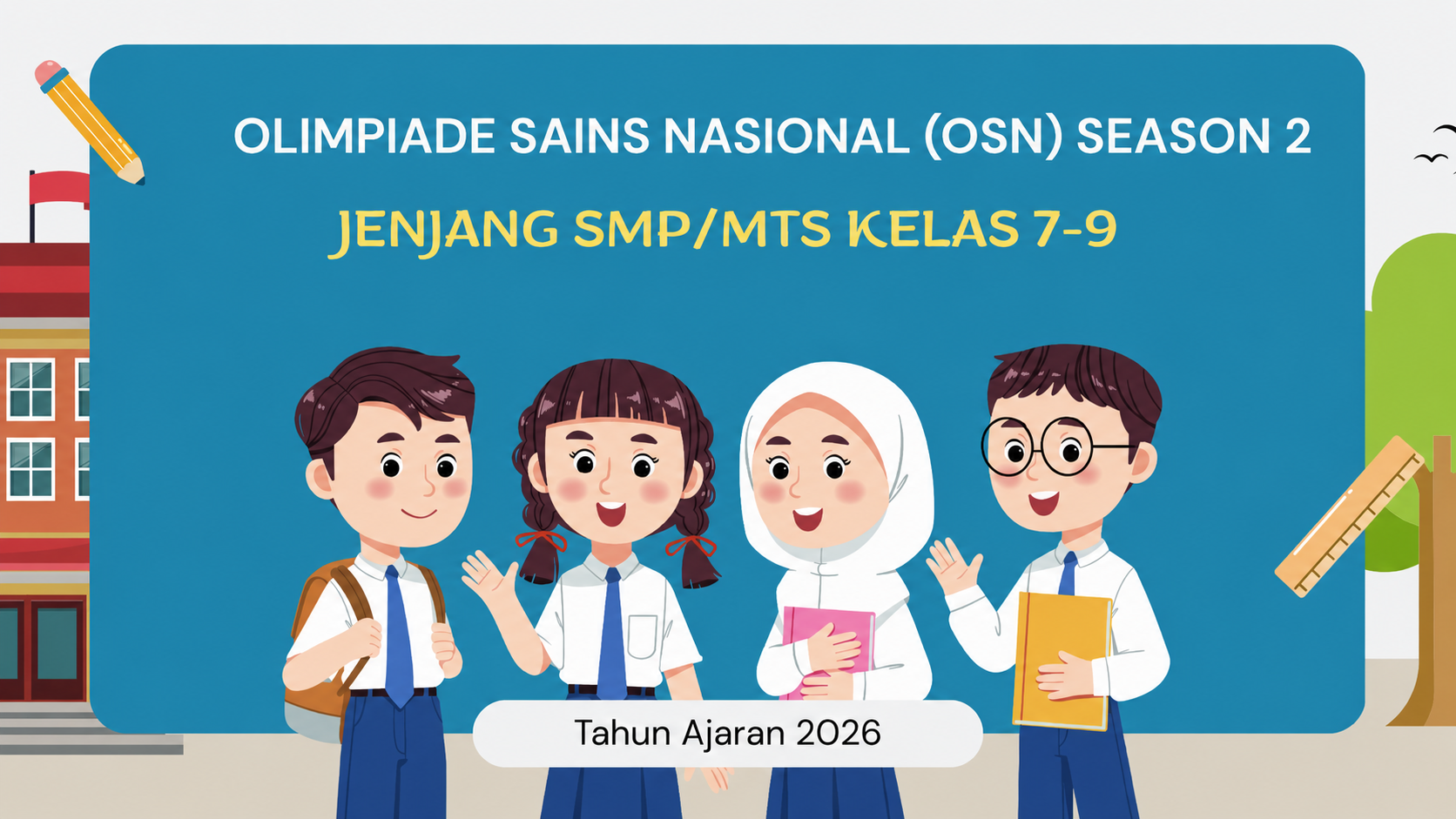 SMP/MTS-KELAS 9 SAINS OLIMPIADE OSN SEASON 2